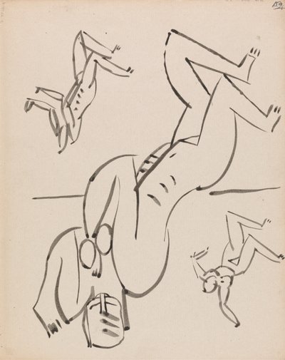 Tre Studi per una Figura Femminile da Henri Gaudier Brzeska