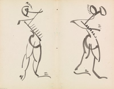 Due Figure Danzanti da Henri Gaudier Brzeska