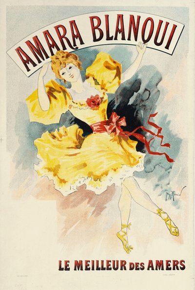 Amara Blanqui, ca 1895-1900 da Henri Georges Meunier