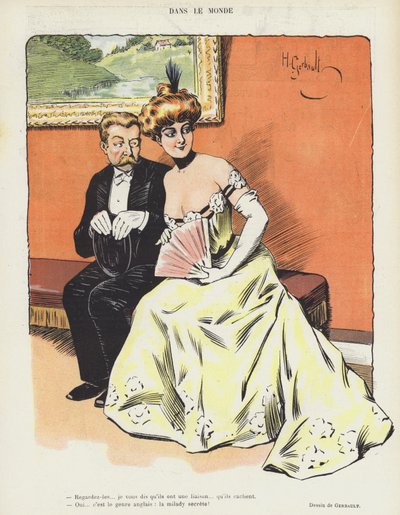 Illustrazione per Le Rire da Henri Gerbault