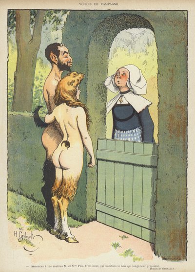 Illustrazione per Le Rire da Henri Gerbault