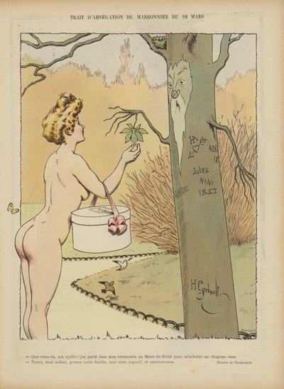 Illustrazione per Le Rire da Henri Gerbault