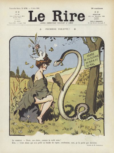 Illustrazione per Le Rire da Henri Gerbault