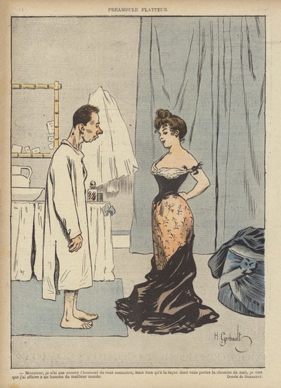 Illustrazione per Le Rire da Henri Gerbault