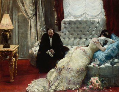 Ritorno dal ballo, 1879 da Henri Gervex