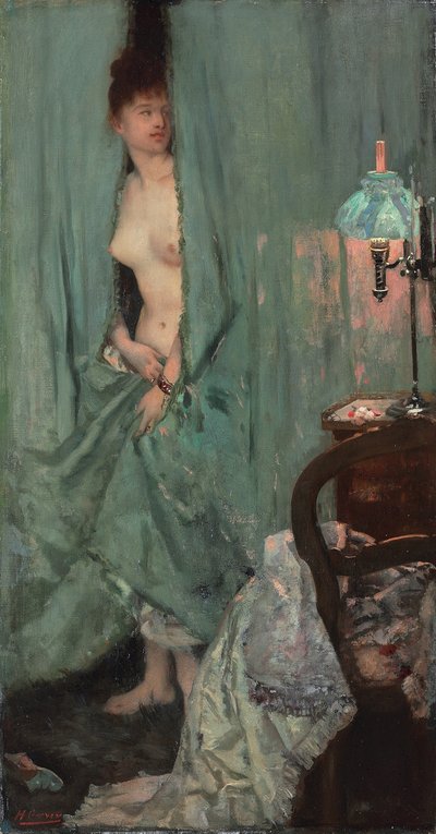 Visita imprevista, 1878 da Henri Gervex