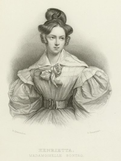 Henrietta, Madamoiselle Sontag da Henri Grevedon