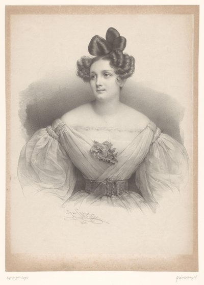Ritratto di Madame Nolté da Henri Grevedon