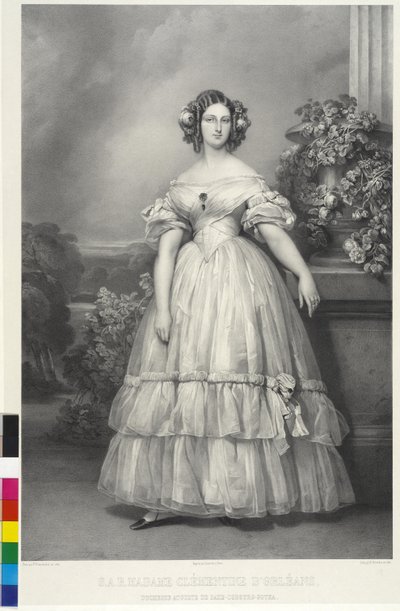 Principessa di Francia Clementina da Henri Grevedon