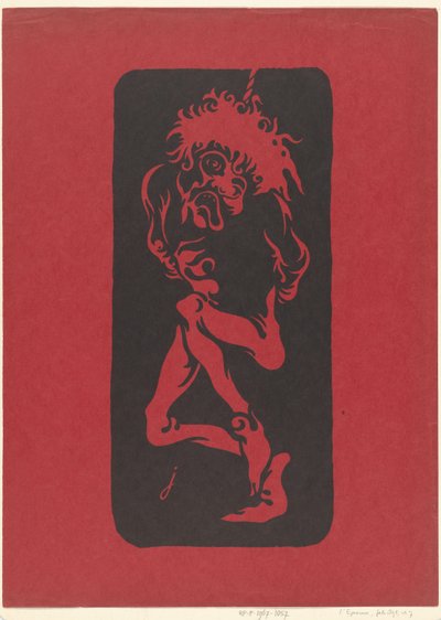 Uomo impiccato da Henri Gustave Jossot