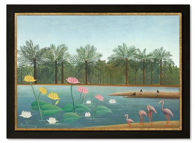 Fenicotteri da Henri J.F. (1844 1910) Rousseau