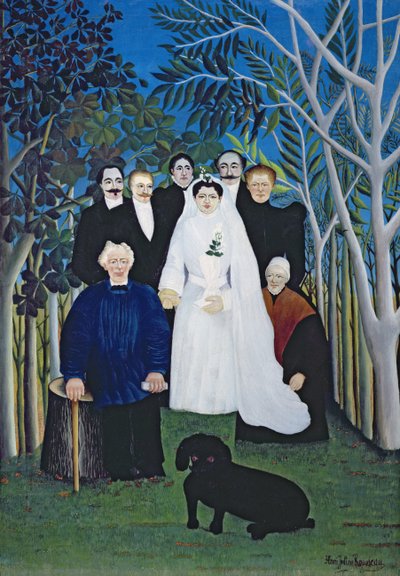 La festa di nozze da Henri J.F. Rousseau