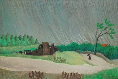 Una Mattina Piovosa da Henri Rousseau
