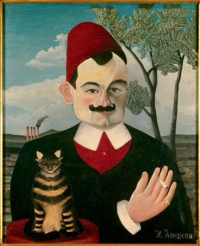 Ritratto di Pierre Loti da Henri J.F. Rousseau