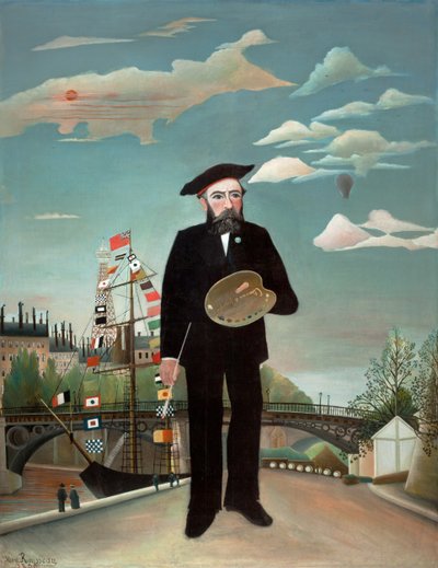 Io stesso: Ritratto-paesaggio da Henri J.F. 1844 1910 Rousseau