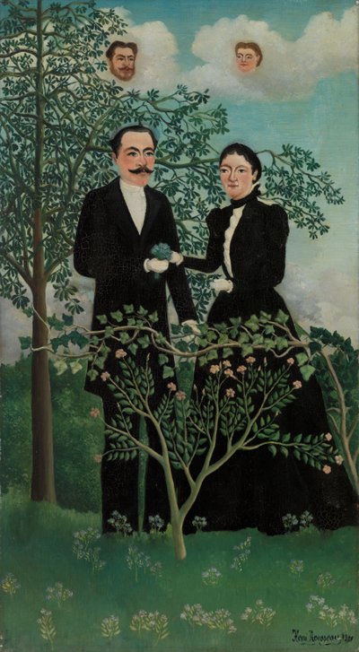 Passato e Presente da Henri J.F. 1844 1910 Rousseau