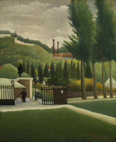 La Casa del Pedaggio, c.1890 da Henri J.F. 1844 1910 Rousseau