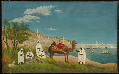 Paesaggio, Algeri, 1880 da Henri J.F. Rousseau