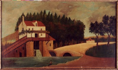 Il mulino, c.1896 da Henri J.F. Rousseau