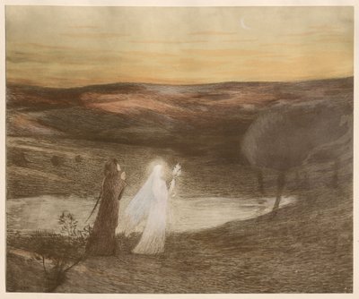 Dante Incontra Beatrice da Henri Jean Guillaume Martin