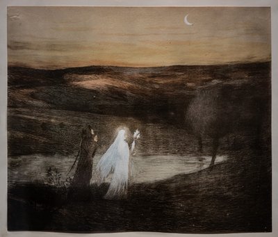 Dante incontra Beatrice da Henri Jean Guillaume Martin