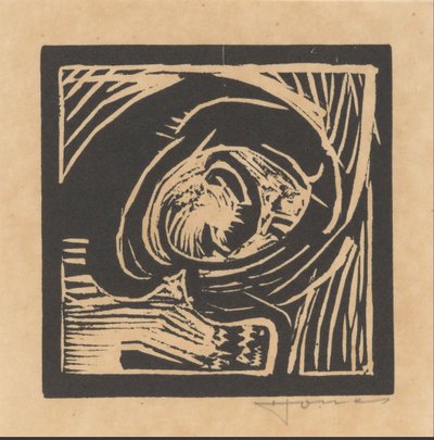 Testa di una figura da Henri Jonas (signed by artist)