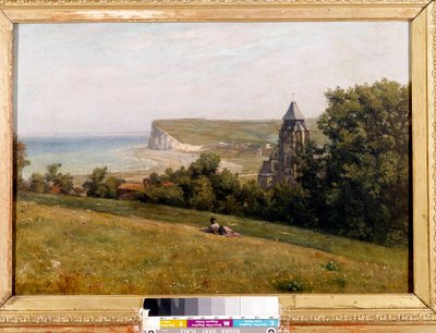 Veduta presa dal Treport (dettaglio) da Henri Joseph Constant Dutilleux
