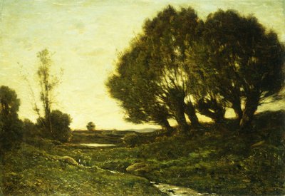 Paesaggio boscoso con un ruscello, 1903 da Henri Joseph Harpignies