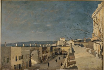 Un molo a Nizza, Les Ponchettes da Henri Joseph Harpignies