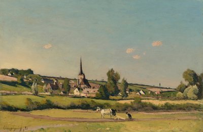Veduta di Saint-Privé da Henri Joseph Harpignies
