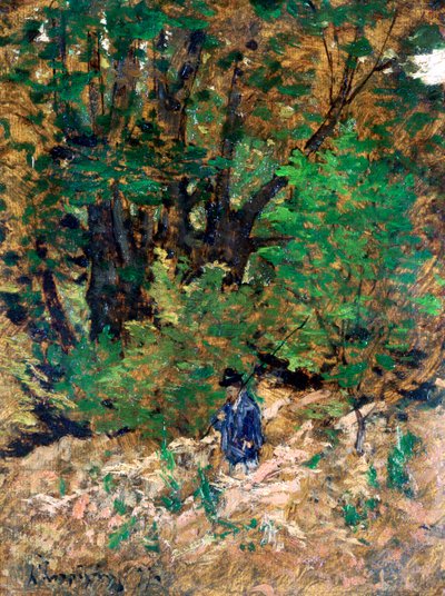 A casa nella foresta, c1880 da Henri Joseph Harpignies