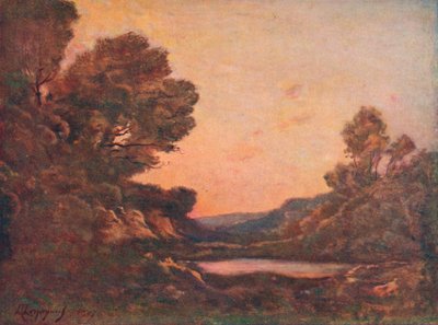 Coucher Du Soleil, 1907 da Henri Joseph Harpignies