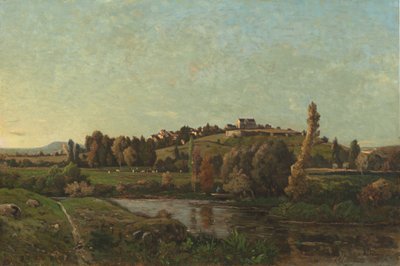 Paesaggio in Alvernia da Henri Joseph Harpignies