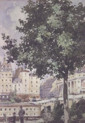 Il Pont Neuf, 1893 da Henri Joseph Harpignies