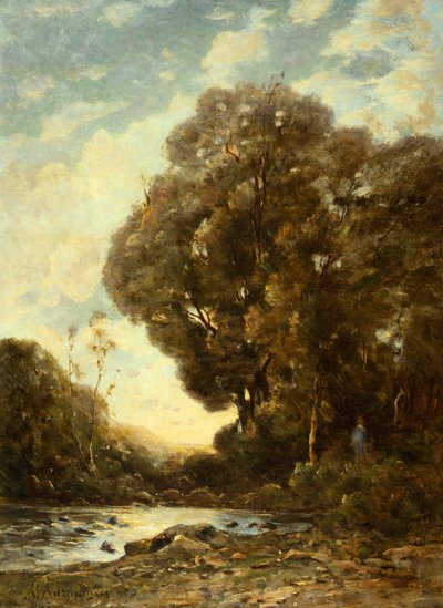 Il fiume da Henri Joseph Harpignies