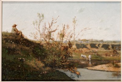 Il Luogo di Abbeveraggio da Henri Joseph Harpignies