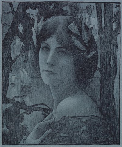 Notte gentile Nuit douce, 1899 da Henri Jules Guinier