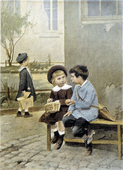 Scuola: scambio libero - Geoffroy da Henri Jules Jean Geoffroy