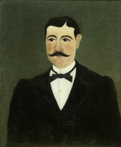 Ritratto di Frumence Biche in abiti civili, ca 1891 da Henri Julien Félix Rousseau