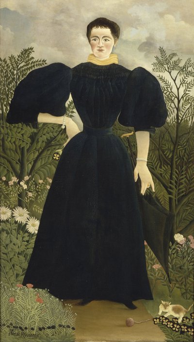Ritratto di Madame M da Henri Julien Félix Rousseau