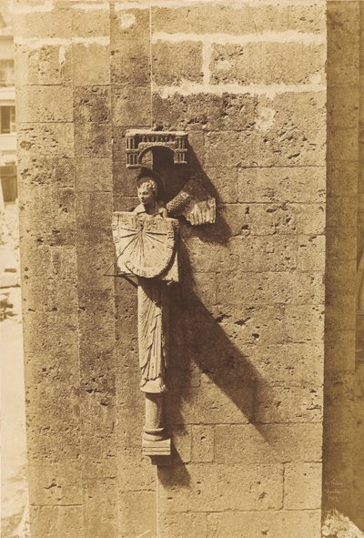 Angelo che Porta una Meridiana, alla Chiesa di Chartres da Henri Le Secq