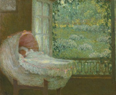 La culla, 1905 da Henri Le Sidaner