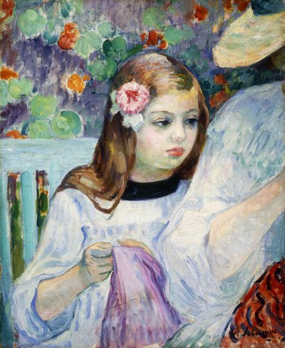 Una lezione di sartoria, 1905-1906 da Henri Lebasque