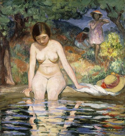 Bagnante, 1910 da Henri Lebasque