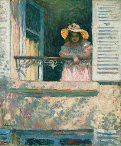 Ragazza alla Finestra, c.1903-1904 da Henri Lebasque