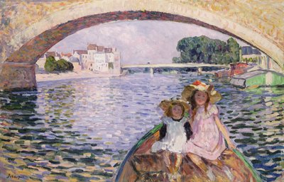 In barca, 1903 da Henri Lebasque