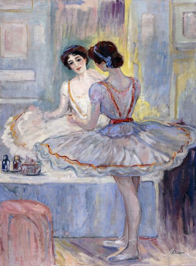 Mademoiselle Zambelli nel suo camerino, 1912 da Henri Lebasque