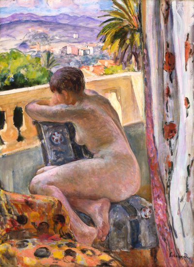Nudo alla finestra da Henri Lebasque