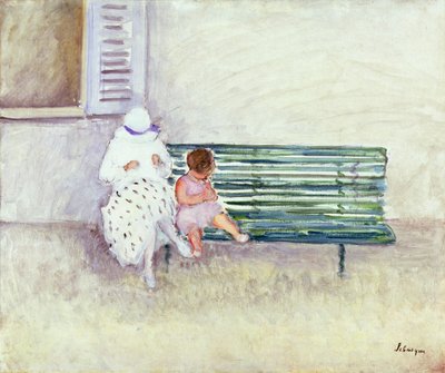 Sulla panchina da Henri Lebasque