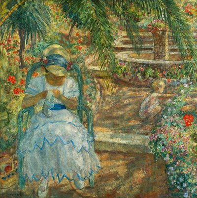 Sotto le palme da Henri Lebasque